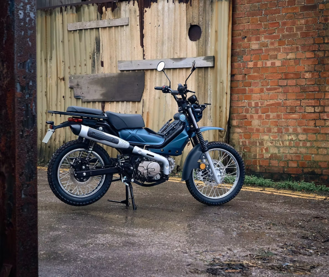 Ajs imber ra mắt ở lục địa già - kẻ ngáng đường đúng nghĩa của honda ct125 và pg-1 - 2