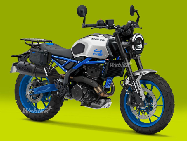 Lộ tin suzuki scrambler 400 - mảnh ghép còn thiếu của nhà suzuki - 2