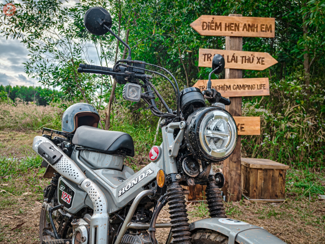Ngao du thưởng ngoạn trải nghiệm honda ct125 trên những cung đường không tên tại hồ trị an - 1