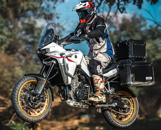 Ra mắt kove 800x touring chiếc transalp giá mềm đang khiến diễn đàn dậy sóng - 2