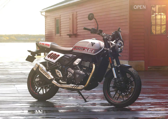 Triumph Tracker 400 2026 Khi nen tang 400cc bat dau thoat xac theo huong the thao hon - 5