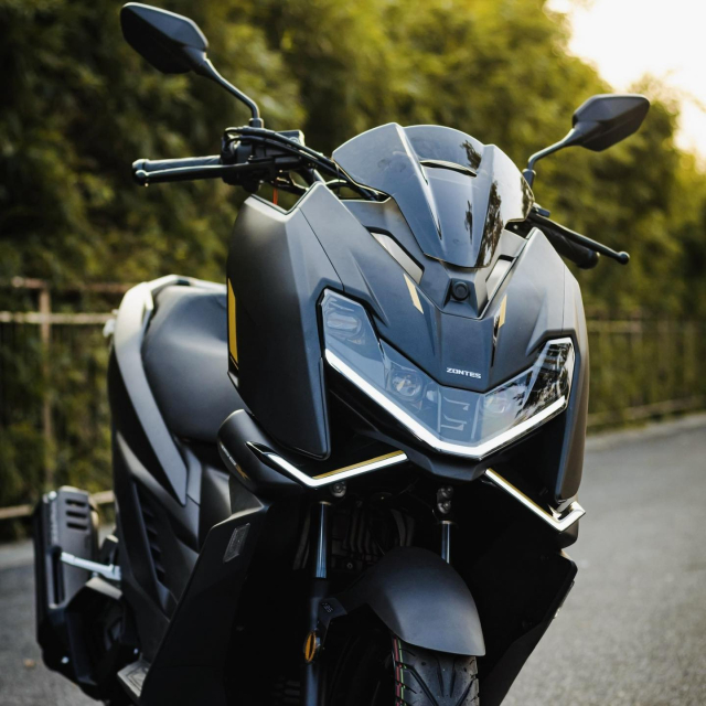 Zontes 150X Nha vua moi trong phan khuc xe tay ga the thao sap duoc ra mat - 5