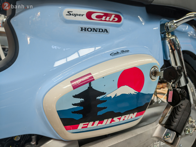 Cận cảnh honda super cub 110 fujisan limited edition vừa đổ bộ thị trường việt nam - 11