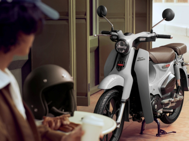 Honda supercub c125 2026 trình làng với 2 màu sắc mới được bổ sung phanh abs xịn sò - 2