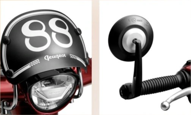 Peugeot Django Classic Gentle Caferacer lo dien Ve dep chau Au co dien gia chi ngang Air Blade - 12