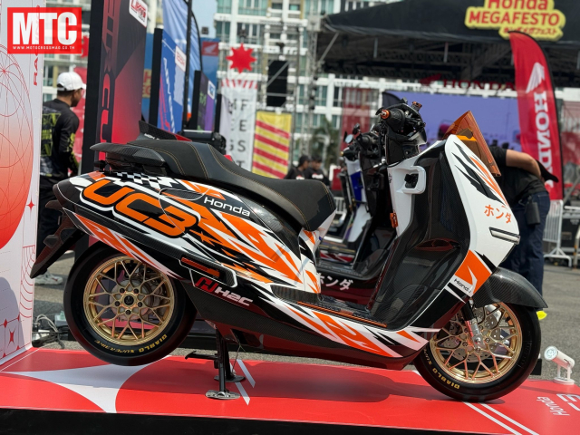 Honda uc3 by mfshop tuy là xe điện nhưng soi kỹ mới biết đồ chơi đắt ngang siêu xe - 16