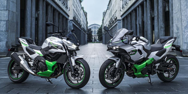 Kawasaki hé lộ việc lột xác ninja 7 hybrid thành maxi-scooter - 2