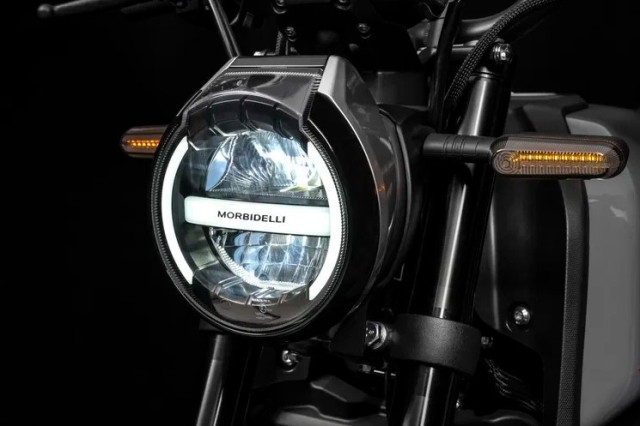 Morbidelli NR125X ke la mat trong phan khuc 125cc Thiet ke Scrambler ABS truoc chay pho bao dep - 5