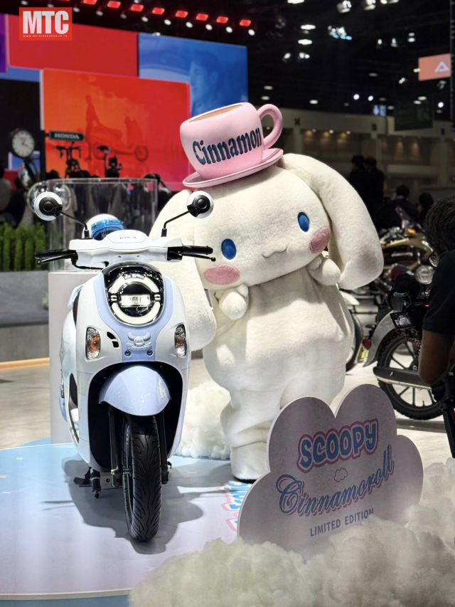 Honda scoopy cinnamoroll ra mắt xe ga dễ thương bậc nhất 2026 chỉ 2000 chiếc trên toàn cầu - 17