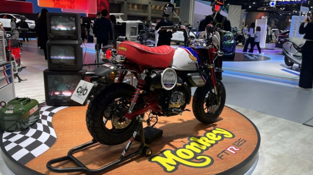 Monkey ftr125 phiên bản giới hạn lộ diện - minibike phong cách flat-track khiến dân chơi xe chú ý - 6