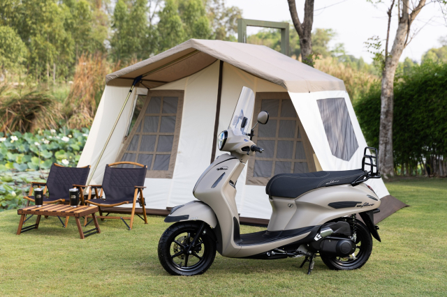 Yamaha tung Grand Filano Hybrid ban Outdoor Co day du do choi de di camping gioi han 2500 chiec - 3