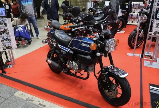 Biến honda monkey 125 thành kawasaki z2 - 3