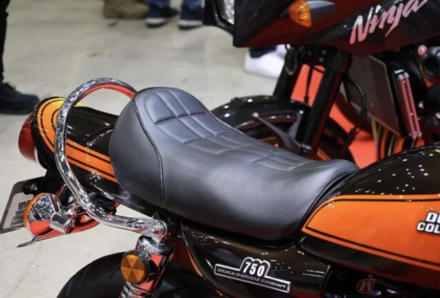 Biến honda monkey 125 thành kawasaki z2 - 8