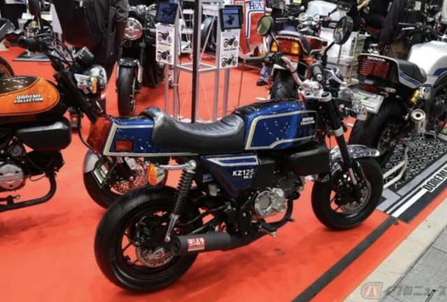 Biến honda monkey 125 thành kawasaki z2 - 22