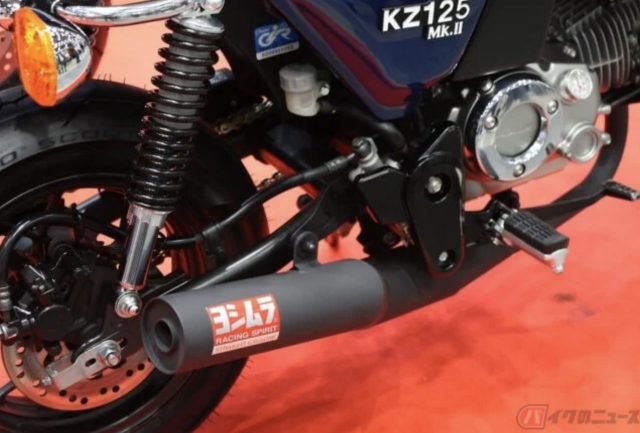 Biến honda monkey 125 thành kawasaki z2 - 26