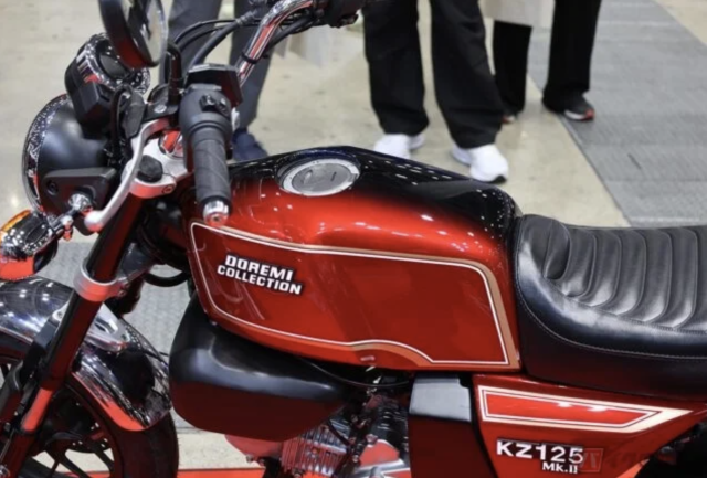 Biến honda monkey 125 thành kawasaki z2 - 31