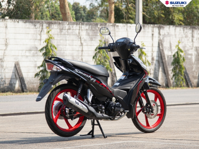 Hình ảnh thực tế suzuki smash abs 115 plus 2026 tại đại lý chuẩn mực mới cho xe số phổ thông - 4