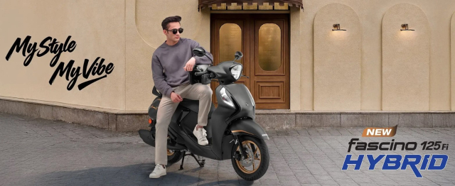 Yamaha Fascino 125 2026 ra mat voi giao dien moi Xe ga hybrid co gia quy doi chi ngang Wave Alpha - 5