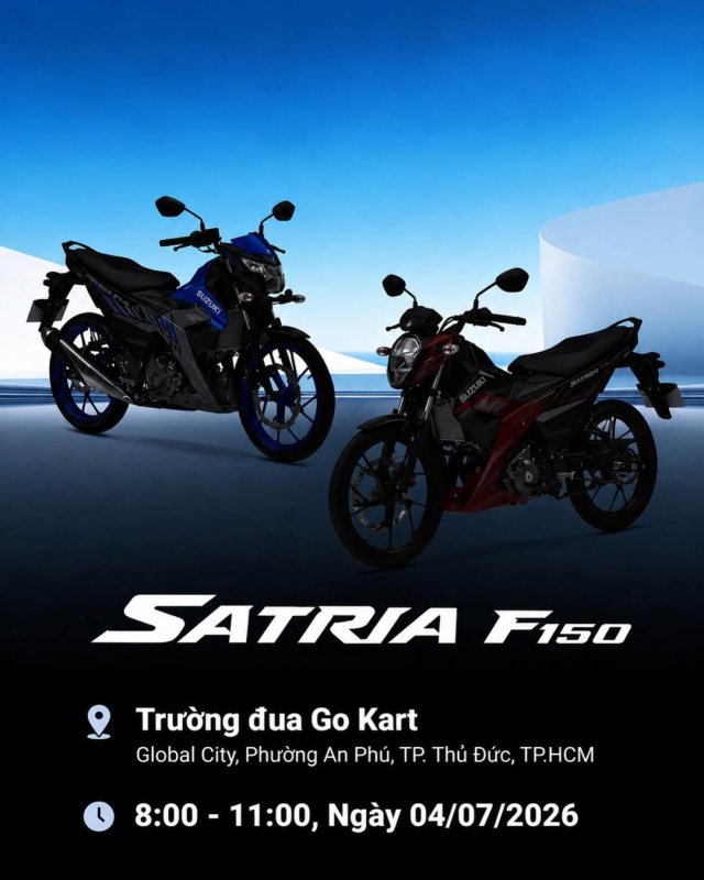 Lo anh Teaser thoi gian ra mat cua Suzuki Satria F150 2026 hoan toan moi tai Viet Nam - 3