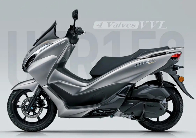 Xe ga 150cc moi gia quy doi 565 trieu dong Lan dau dung dong co van bien thien co ca ABS va TCS - 2