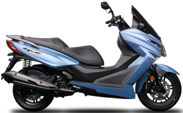 Xe ga Elegan EX 250 2027 trinh lang Them mau moi cuc dep gia quy doi khoang 100 trieu dong - 2