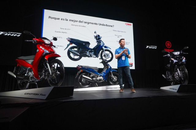 Yamaha Crypton Finn 115 doi moi lo dien Den LED phanh UBS va dong ho ky thuat so - 2