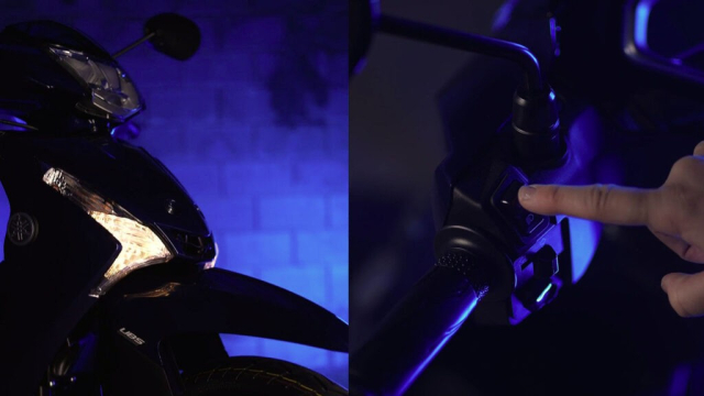 Yamaha Crypton Finn 115 doi moi lo dien Den LED phanh UBS va dong ho ky thuat so - 4